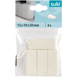 Suki Unterlegkeil 5 x 1,9 x 1,3 cm weiß 4 Stück