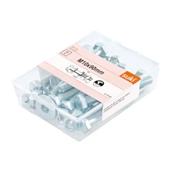 Suki Bodenhülsen-Set M10 x 90 mm verzinkt 10 Stück
