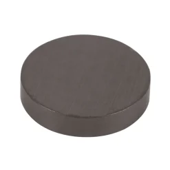 Suki Magnetscheibe Ferrit, selbstklebend, Ø 15 x 3 mm, schwarz