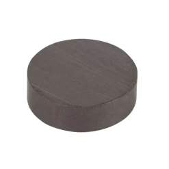 Suki Magnetscheibe Ferrit, selbstklebend, Ø 10 x 3 mm, schwarz