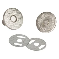 Suki Magnetverschluss Neodym Ø 18 mm, silber