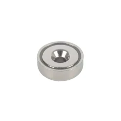 Suki Topfmagnet Neodym Ø 20 x 7 mm, mit Senkbohrung Ø 4,5 mm