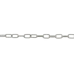 Suki Uhrkette vernickelt 1,1 mm 2,5m