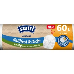 Swirl Zugband- Müllbeutel 60 L
