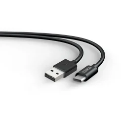Sync u. Ladekabel Typ C auf A 2,0mschwarz