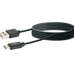 Sync u. Ladekabel Typ C auf A 2,0mschwarz