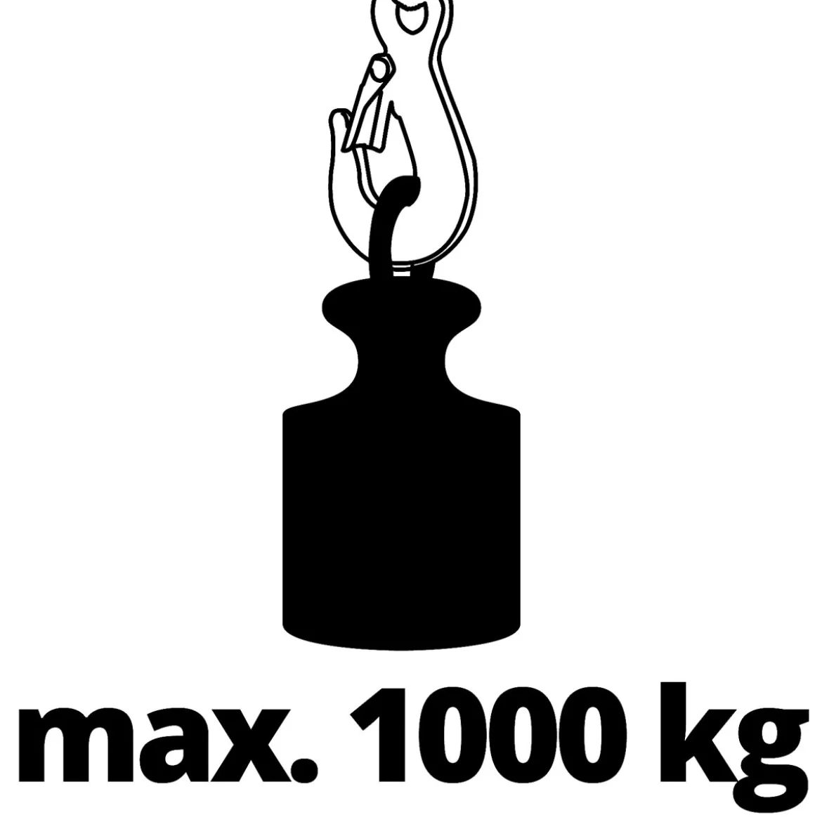 TC-CH 1000 Kettenflaschenzug