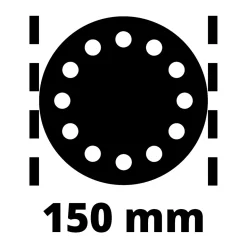 TC-PE 150 Druckluft-Exzenterschleifer