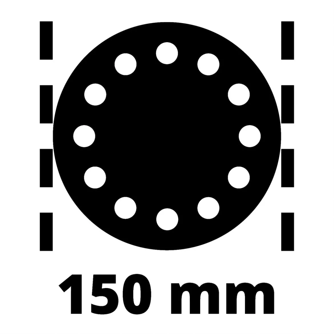 TC-PE 150 Druckluft-Exzenterschleifer