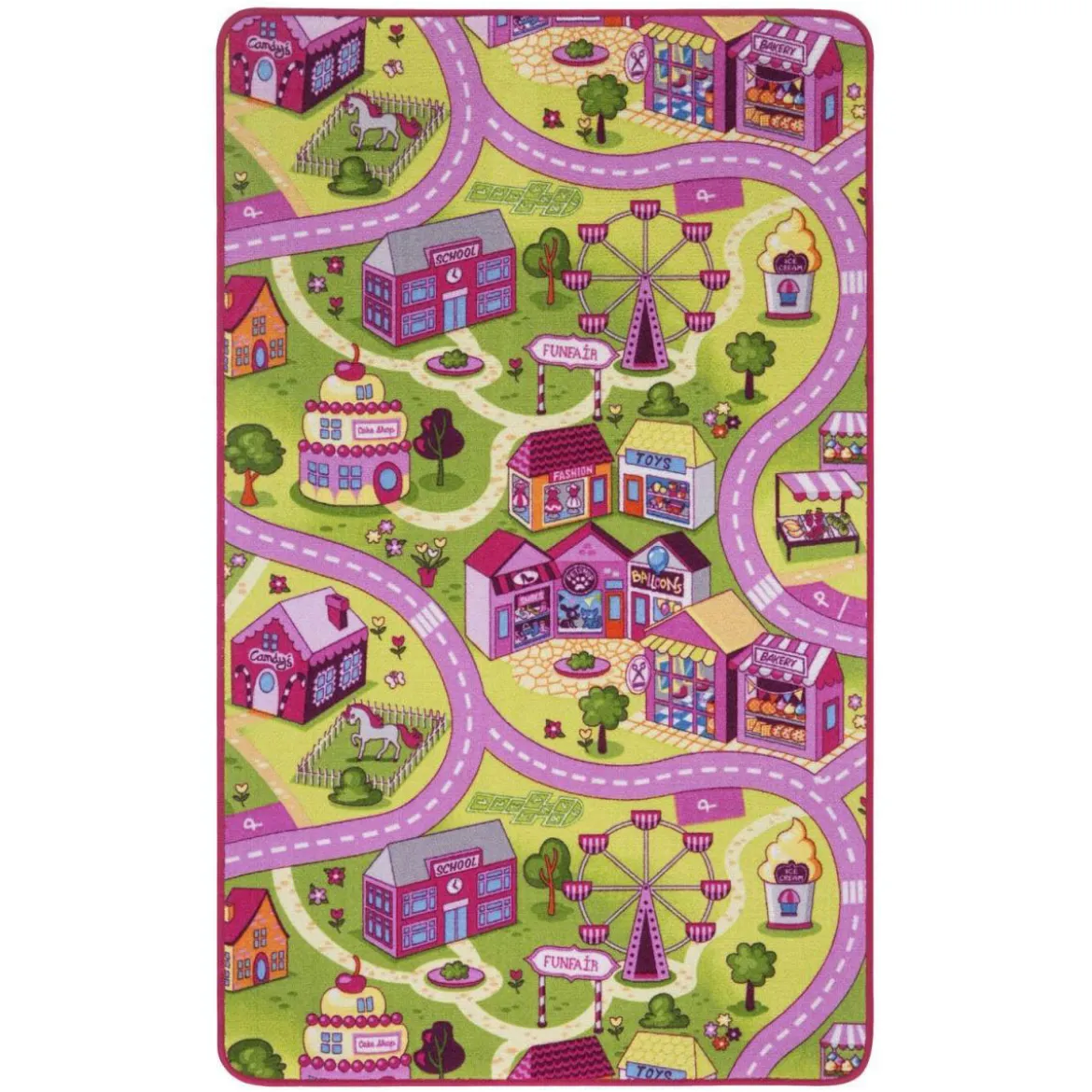 Teppich Sweet Village 100x165cm