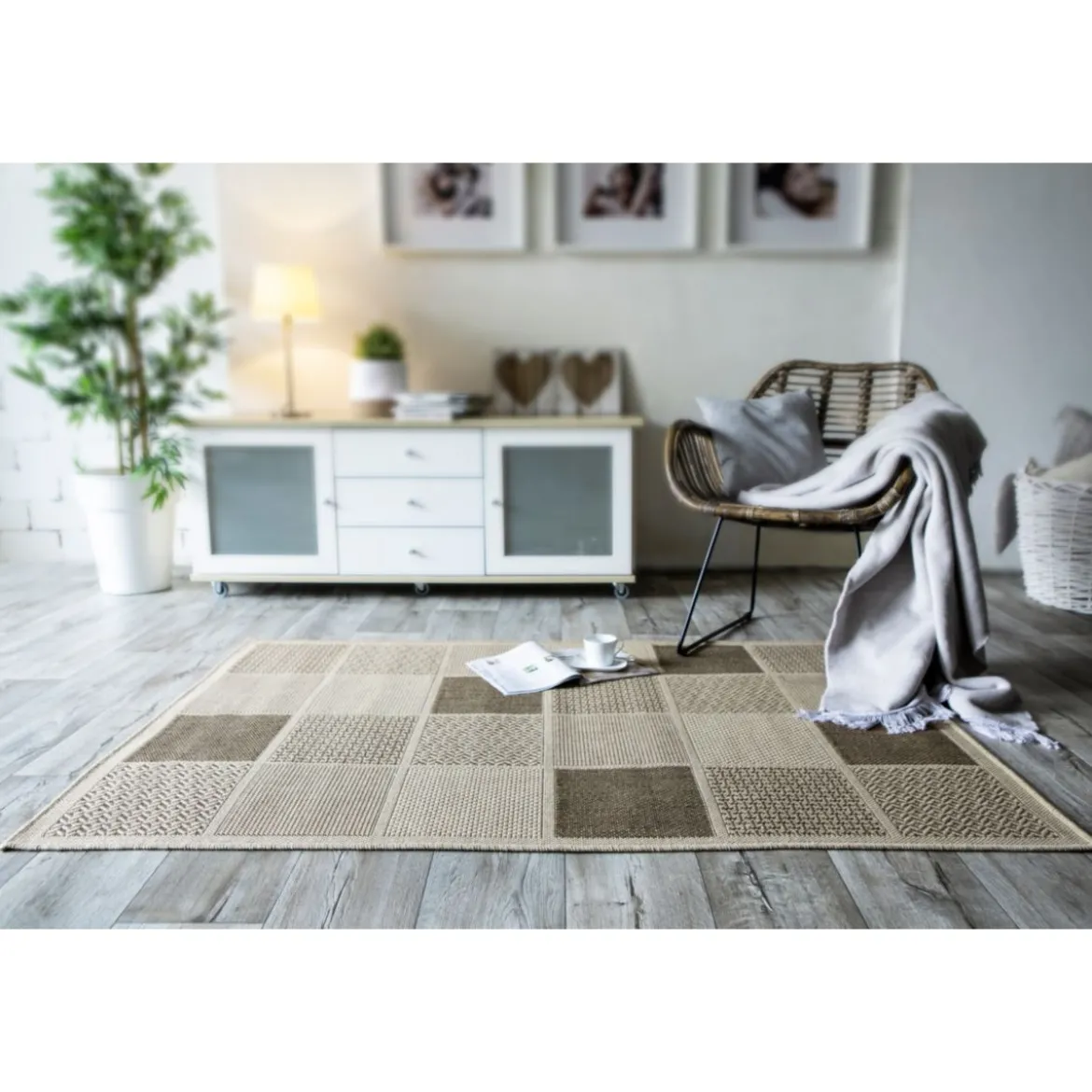 Teppich Utah 80x150cm beige