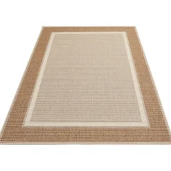 Teppich Arizona 160x230cm Borduere beige1969-01