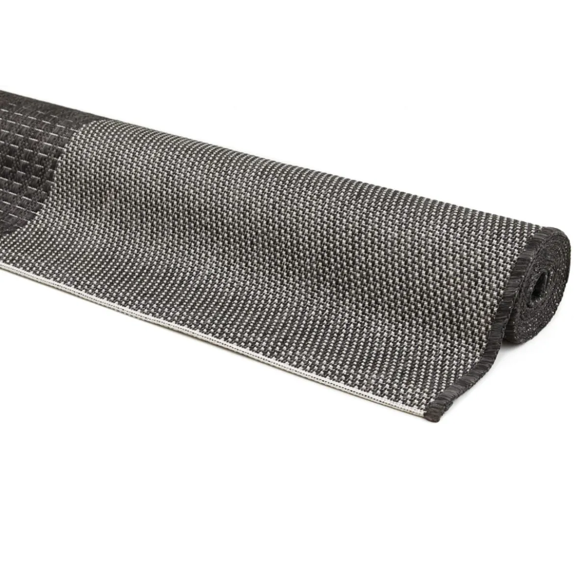 Teppich Arizona 67x140cm kariertanthrazit 972-81