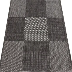 Teppich Arizona 67x140cm kariertanthrazit 972-81