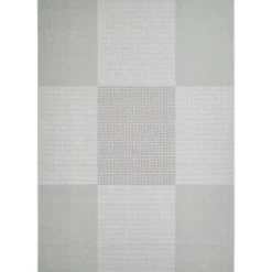 Teppich Arizona 160x230cm kariert grau972-18