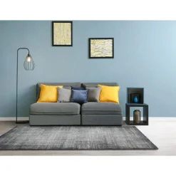 Teppich Campos 120x170 cm grau