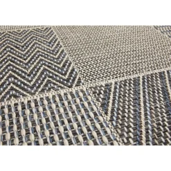 Teppich Clyde 160x230cm beige-blau