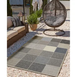 Teppich Clyde 160x230cm beige-blau