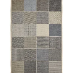 Teppich Clyde 160x230cm beige-blau