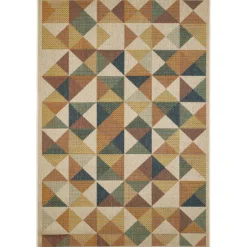 Teppich Sedona 120x170cm Kaestchen multi