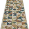 Teppich Sedona 80x150cm Kaestchen multi