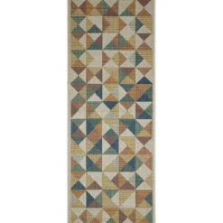 Teppich Sedona 67x120cm Kaestchen multi