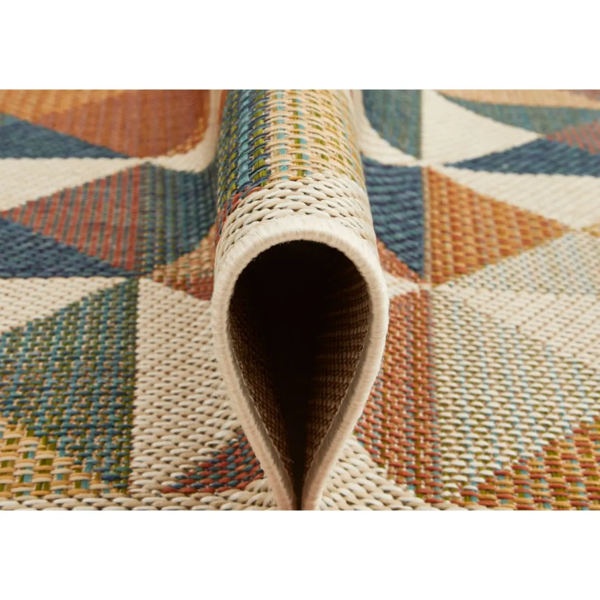 Teppich Sedona 67x120cm Kaestchen multi
