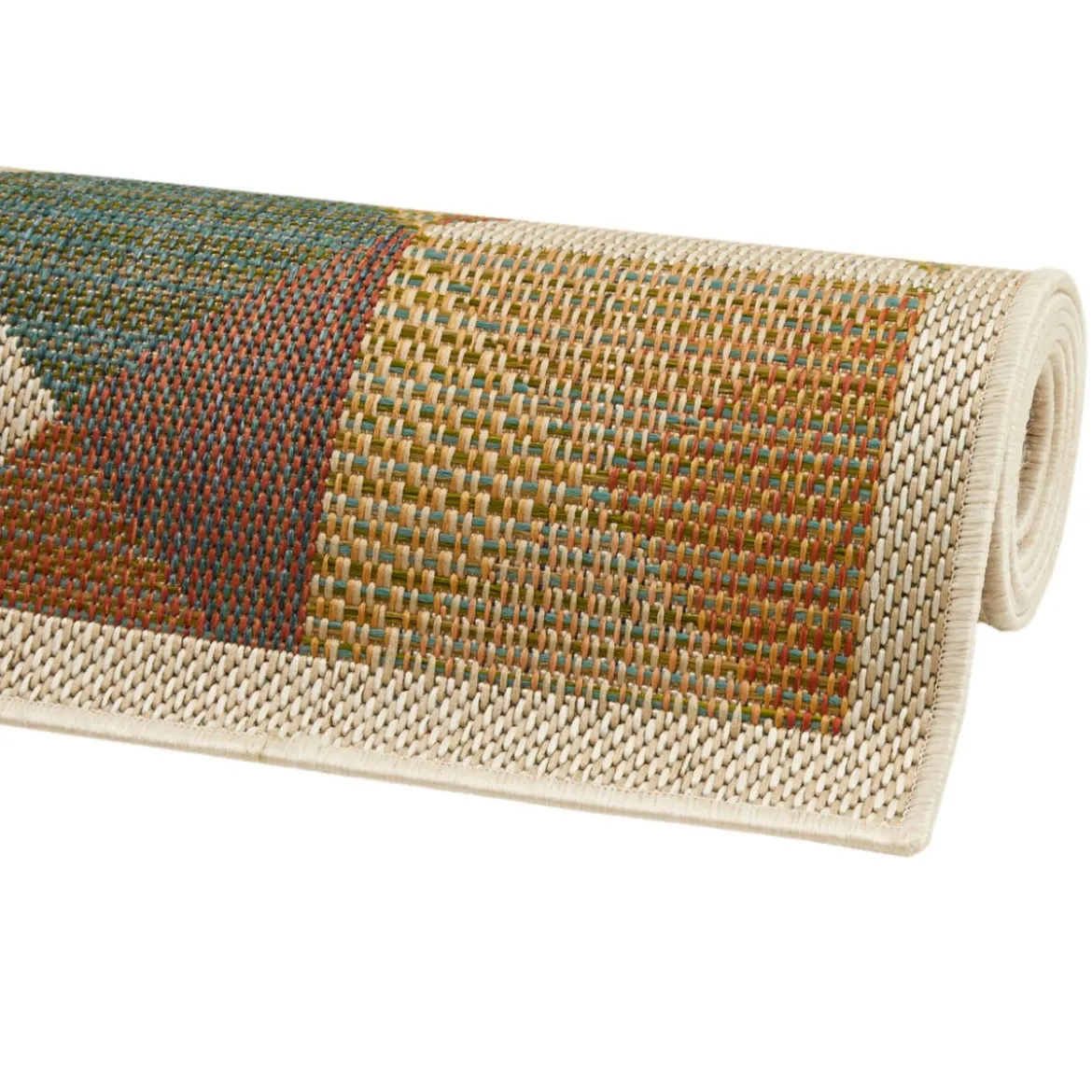 Teppich Sedona 67x120cm Kaestchen multi