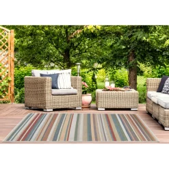 Teppich Sedona 120x170cm Streifen multi