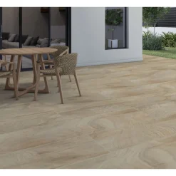 Terrassenplatte Silverwood miele ca. 29,7 x 119,5 x 2 cm