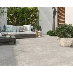 Terrassenplatte Travertine silver ca. 60 x 90 x 2 cm