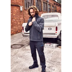 Terrax Workwear Arbeitshose anthrazit/ petrol Größe 52