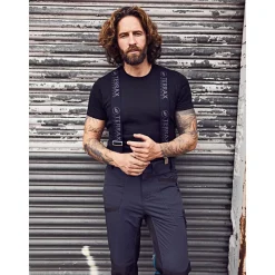 Terrax Workwear Arbeitshose anthrazit/ petrol Größe 52