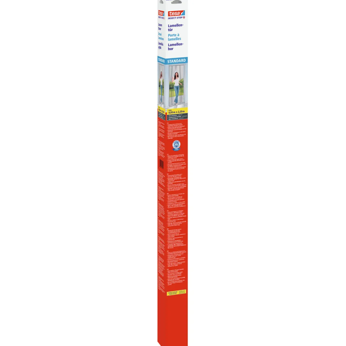 Tesa Fliegengitter Lamellentür anthrazit 0,95 x 2,20 m