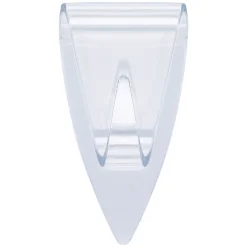 Tesa Klebehaken transparent Glas 5 Stück Traglast 5 x 0,2 kg