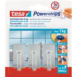 Tesa Mini-Haken classic chrom