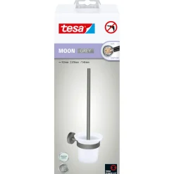 Tesa MOON Grey WC-Bürstengarnitur
