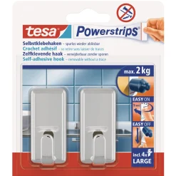 Tesa Systemhaken classic chrom