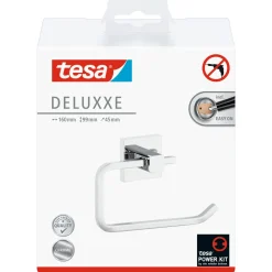 Tesa Toilettenrollenhalter ohne Deckel Deluxxe