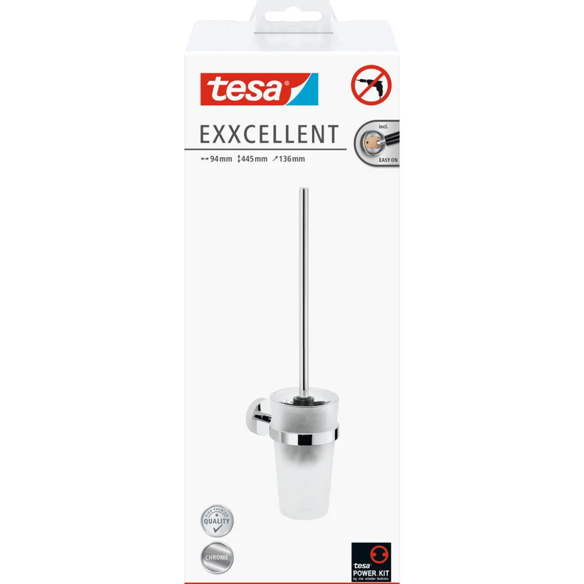 Tesa WC-Bürstengarnitur Exxcellent