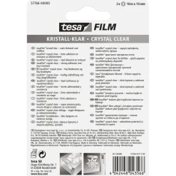 Tesa film kristallklar 2 Rollen 10 m x 15 mm