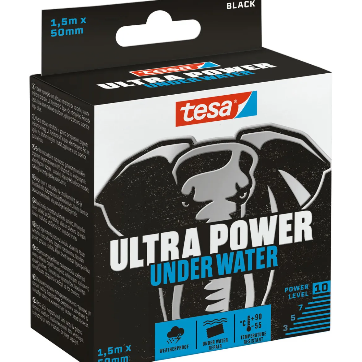 TesaGewebeband Ultra Power Under Water 1,5m x 50mm