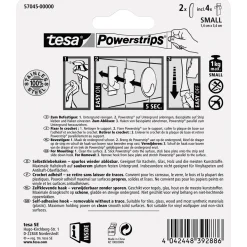 Tesa Haken Powerstrips Small Metall