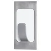 Tesa Haken Powertstripe Small Metallic Rechteck 2 Haken und 4 Strips