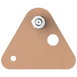 Tesa Klebeschraube für Mauerwerk dreieckig 2 Stück Traglast 2 x 5 kg