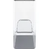 Tesa Powerstrips transparent matt chrome