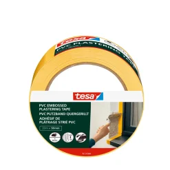 TesaPutzband PVC gelb 33m x 50mm