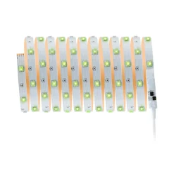 TIP LED Stripe Komplett Set 5m RGB IP2013W 230/24V weiss