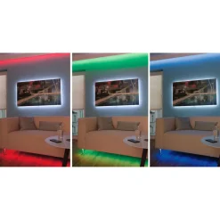 TIP LED Stripe Komplett Set 5m RGB IP2013W 230/24V weiss