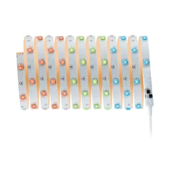 TIP LED Stripe Komplett Set 5m RGB IP2013W 230/24V weiss